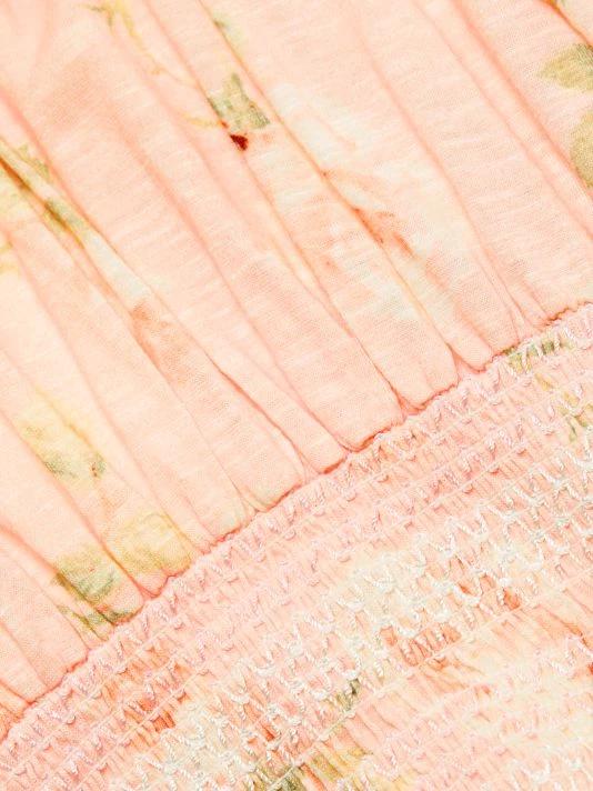 LoveShackFancy Chessie Smocked Maxi Dress 7 LoveShackFancy Chessie Smocked Maxi Dress - Image 7