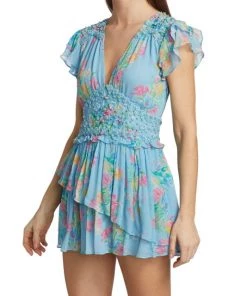 LoveShackFancy Marisela Floral Minidress 10 LoveShackFancy Marisela Floral Minidress -LoveShackFancy And Billionaire Boys Club Sales unnamed file 568