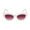 LoveShackFancy Hessel 53MM Cat Eye Sunglasses Peony Pink