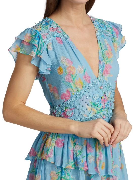 LoveShackFancy Marisela Floral Minidress 6 LoveShackFancy Marisela Floral Minidress - Image 6
