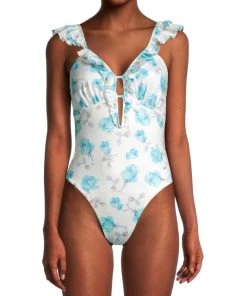 LoveShackFancy Tibbie One-Piece Swimsuit -LoveShackFancy And Billionaire Boys Club Sales unnamed file 596