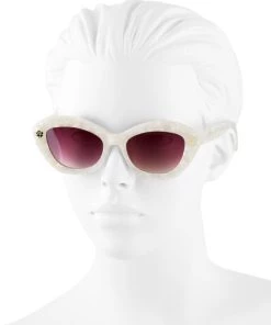 LoveShackFancy Hessel 53MM Cat Eye Sunglasses Peony Pink -LoveShackFancy And Billionaire Boys Club Sales unnamed file 60