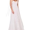 LoveShackFancy Shoshana Embroidered Gown