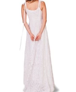 LoveShackFancy Shoshana Embroidered Gown -LoveShackFancy And Billionaire Boys Club Sales unnamed file 616