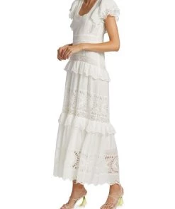 LoveShackFancy Rinny Tiered Maxi Dress -LoveShackFancy And Billionaire Boys Club Sales unnamed file 620