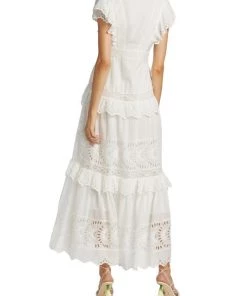 LoveShackFancy Rinny Tiered Maxi Dress -LoveShackFancy And Billionaire Boys Club Sales unnamed file 622