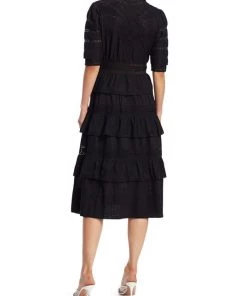 LoveShackFancy Rebecca Eyelet Ruffle Dress -LoveShackFancy And Billionaire Boys Club Sales unnamed file 629