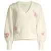 LoveShackFancy Ridge Floral Sweater