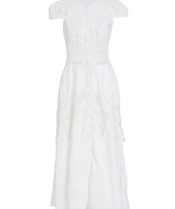 LoveShackFancy Tussan Midi-Dress