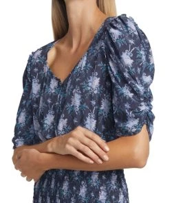 LoveShackFancy Brickell Blouson Minidress -LoveShackFancy And Billionaire Boys Club Sales unnamed file 643