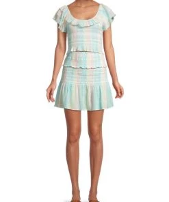 LoveShackFancy Camilla Smocked Skirt 7 LoveShackFancy Camilla Smocked Skirt -LoveShackFancy And Billionaire Boys Club Sales unnamed file 653