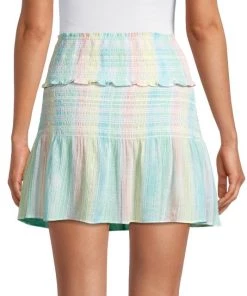 LoveShackFancy Camilla Smocked Skirt 10 LoveShackFancy Camilla Smocked Skirt -LoveShackFancy And Billionaire Boys Club Sales unnamed file 656