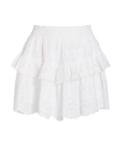 LoveShackFancy Charmaine Ruffled Skirt