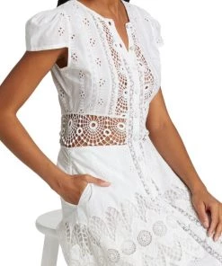 LoveShackFancy Tussan Midi-Dress -LoveShackFancy And Billionaire Boys Club Sales unnamed file 69