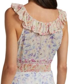 LoveShackFancy Seneca Silk Minidress -LoveShackFancy And Billionaire Boys Club Sales unnamed file 725