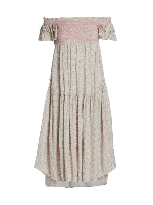 LoveShackFancy Burnley Midi Dress 1 LoveShackFancy Burnley Midi Dress
