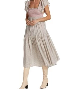 LoveShackFancy Burnley Midi Dress 13 LoveShackFancy Burnley Midi Dress -LoveShackFancy And Billionaire Boys Club Sales unnamed file 732