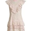 LoveShackFancy Lunetta Ruffle Bib Minidress