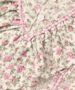 LoveShackFancy Lunetta Ruffle Bib Minidress -LoveShackFancy And Billionaire Boys Club Sales unnamed file 740