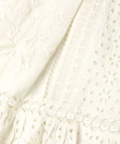 LoveShackFancy Baydar Embroidered Cotton Skirt -LoveShackFancy And Billionaire Boys Club Sales unnamed file 746