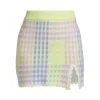 LoveShackFancy Pawley Check Mini Skirt