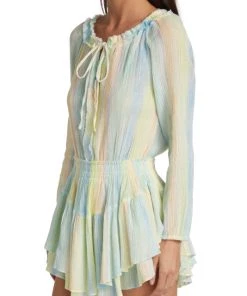 LoveShackFancy Banou Ruffle Minidress -LoveShackFancy And Billionaire Boys Club Sales unnamed file 757