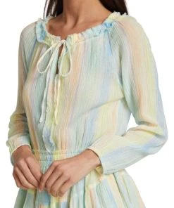 LoveShackFancy Banou Ruffle Minidress -LoveShackFancy And Billionaire Boys Club Sales unnamed file 759