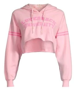 LoveShackFancy Mercury Cropped Hoodie