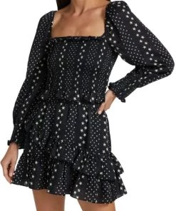 LoveShackFancy Russell Smocked Peasant Top 9 LoveShackFancy Russell Smocked Peasant Top -LoveShackFancy And Billionaire Boys Club Sales unnamed file 799