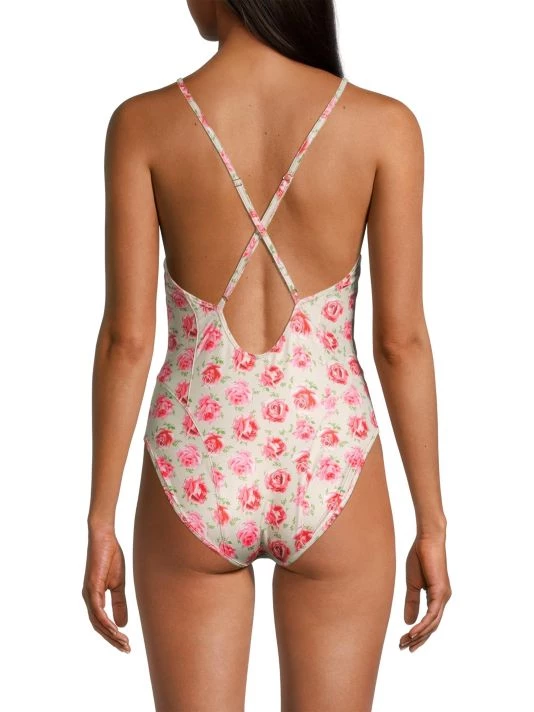 LoveShackFancy Shailee One-Piece Swimsuit 4 LoveShackFancy Shailee One-Piece Swimsuit - Image 4