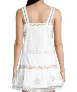 LoveShackFancy Sobia Floral & Lace Tank -LoveShackFancy And Billionaire Boys Club Sales unnamed file 827