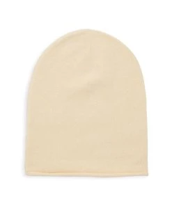 LoveShackFancy Normie Cashmere Beanie Ivory