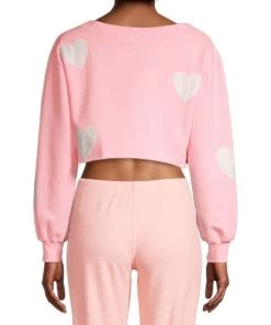 LoveShackFancy Angelou Cropped Heart Patch Top -LoveShackFancy And Billionaire Boys Club Sales unnamed file 837