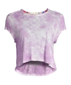LoveShackFancy Rubin Cropped T-Shirt Orchid Hand Dye -LoveShackFancy And Billionaire Boys Club Sales unnamed file 841