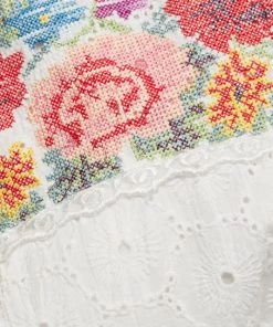 LoveShackFancy Thressey Eyelet-Embroidered Minidress -LoveShackFancy And Billionaire Boys Club Sales unnamed file 849