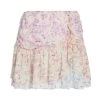 LoveShackFancy Rhodes Floral Mini-Skirt