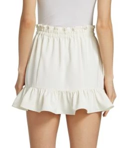 LoveShackFancy Barton Ruffled Mini Skirt -LoveShackFancy And Billionaire Boys Club Sales unnamed file 89