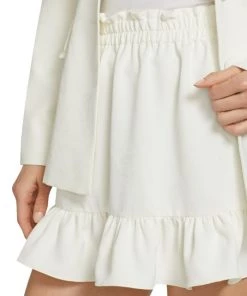 LoveShackFancy Barton Ruffled Mini Skirt -LoveShackFancy And Billionaire Boys Club Sales unnamed file 90