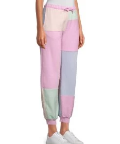 LoveShackFancy Wilder Colorblock Joggers -LoveShackFancy And Billionaire Boys Club Sales unnamed file 914