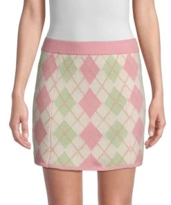 LoveShackFancy Marseille Argyle Mini Skirt 8 LoveShackFancy Marseille Argyle Mini Skirt -LoveShackFancy And Billionaire Boys Club Sales unnamed file 926