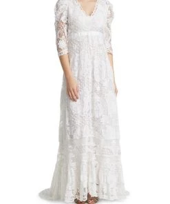 LoveShackFancy Bridal Cloud Gown -LoveShackFancy And Billionaire Boys Club Sales unnamed file 945