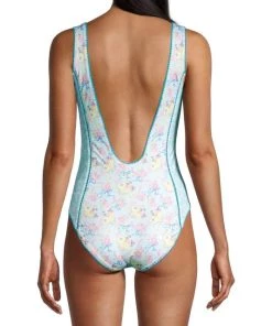 LoveShackFancy Mikkel Floral One-Piece Swimsuit -LoveShackFancy And Billionaire Boys Club Sales unnamed file 971