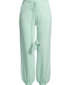 LoveShackFancy Tristan Tassel Drawstring Pants